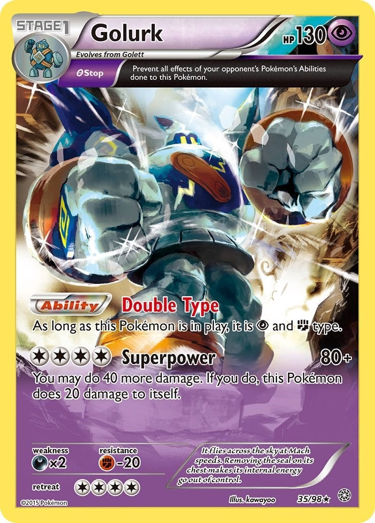 Golurk (35) (35/98) (XY - Ancient Origins)