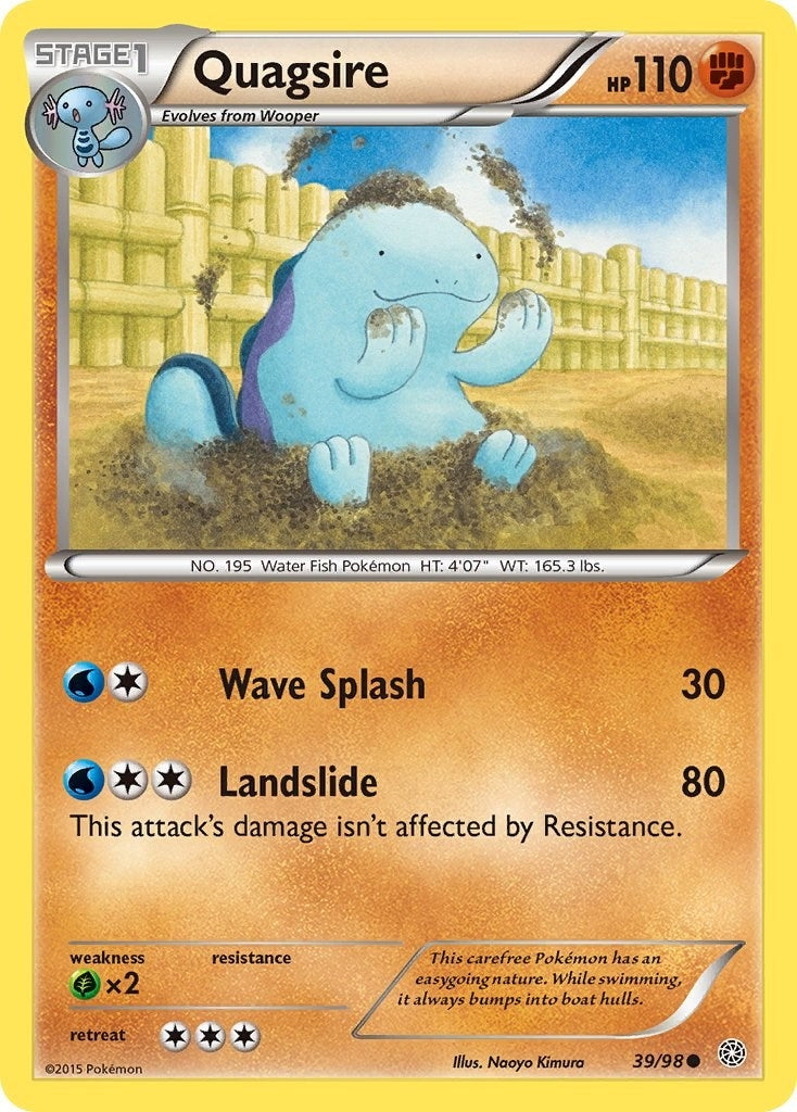 Quagsire (39/98) [AOR]