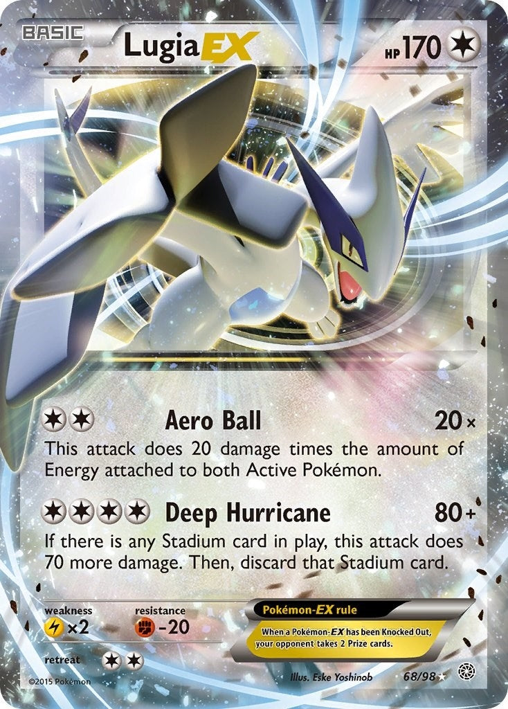 Lugia EX (68/98) [AOR]