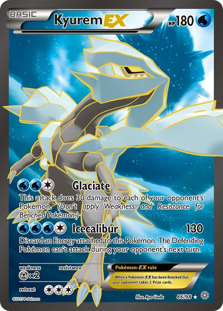 Kyurem EX 86 Full Art (86/98) [AOR]