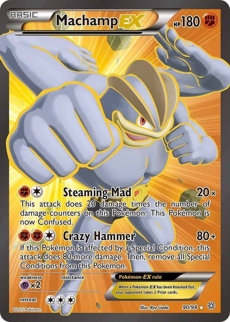 Machamp EX 90 Full Art (90/98) [AOR]