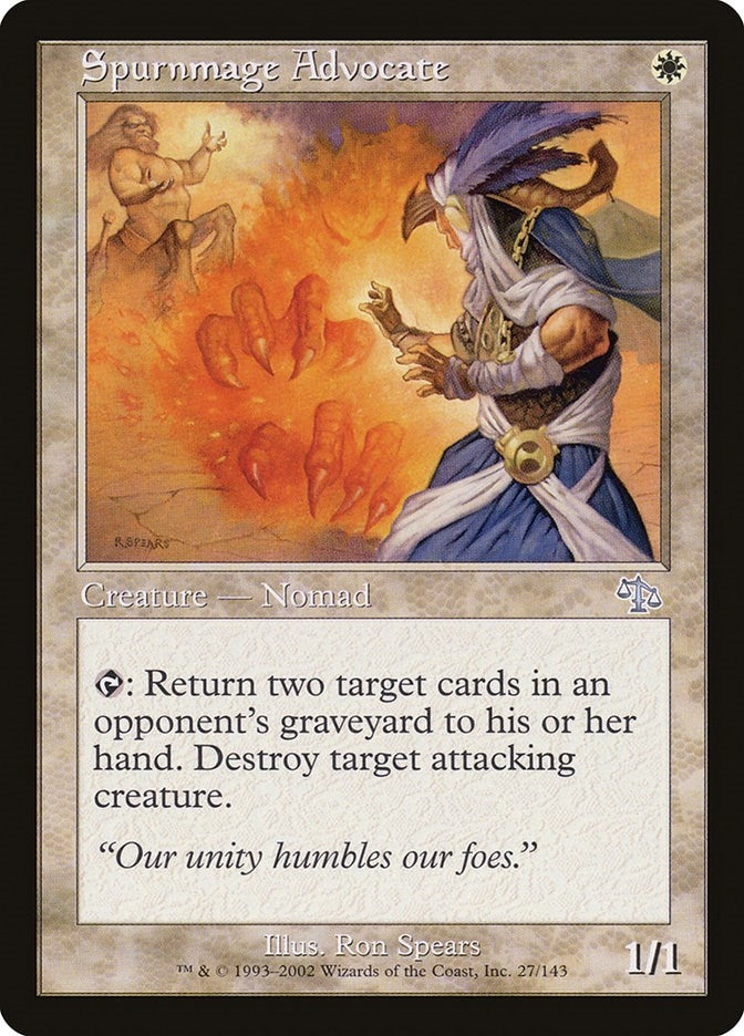 Spurnmage Advocate (27) [JUD]