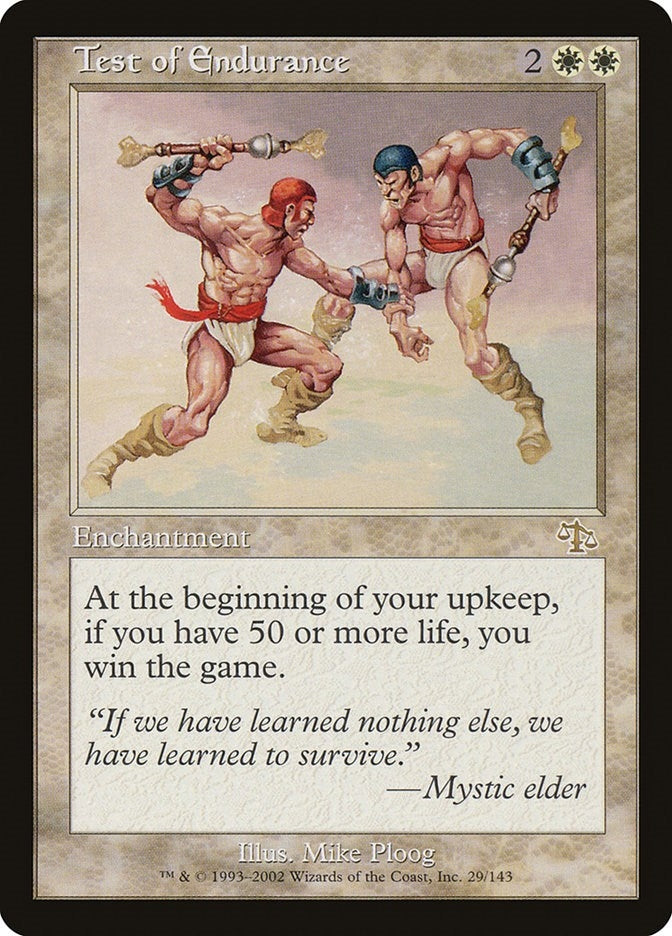 Test of Endurance (29) [JUD]