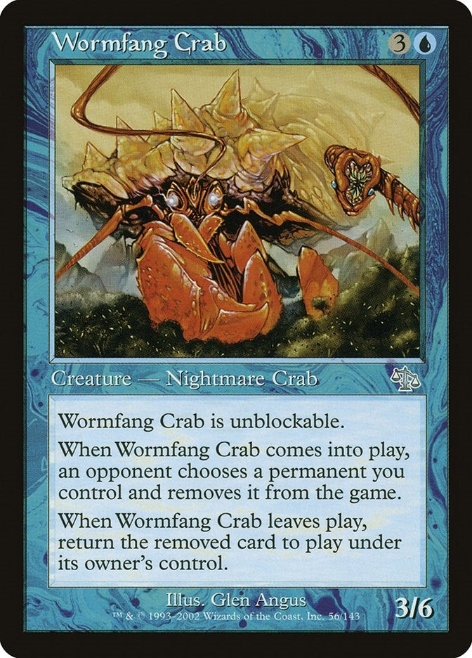 Wormfang Crab (56) [JUD]