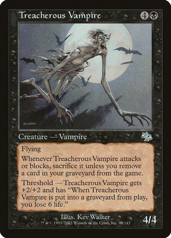 Treacherous Vampire (75) [JUD]