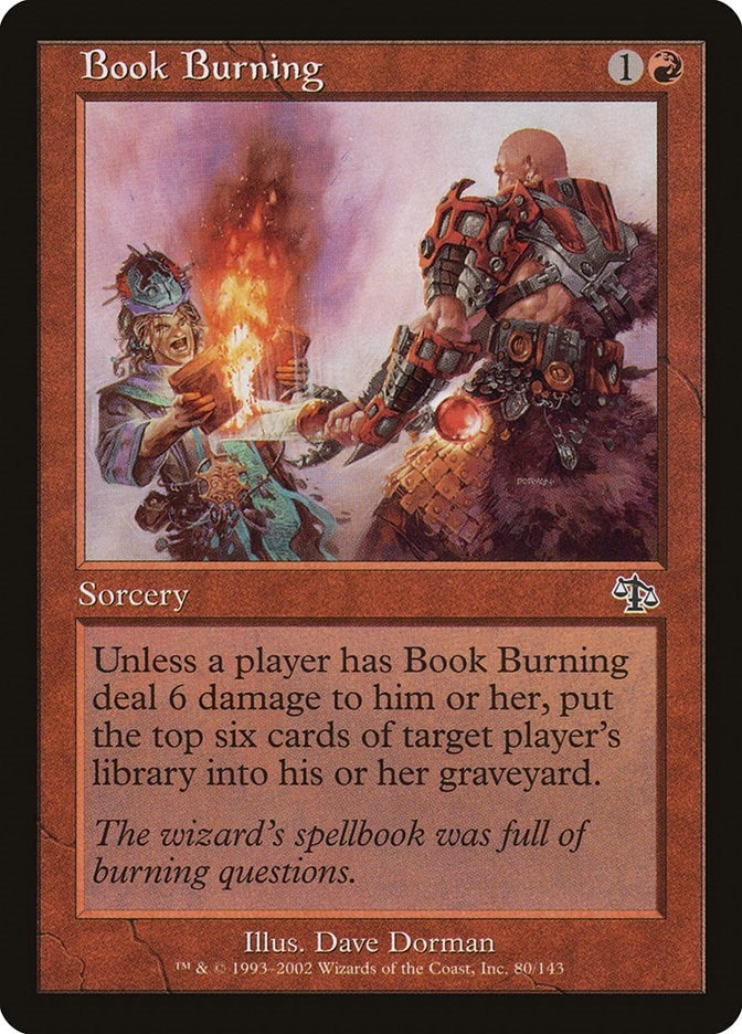 Book Burning (80) [JUD]