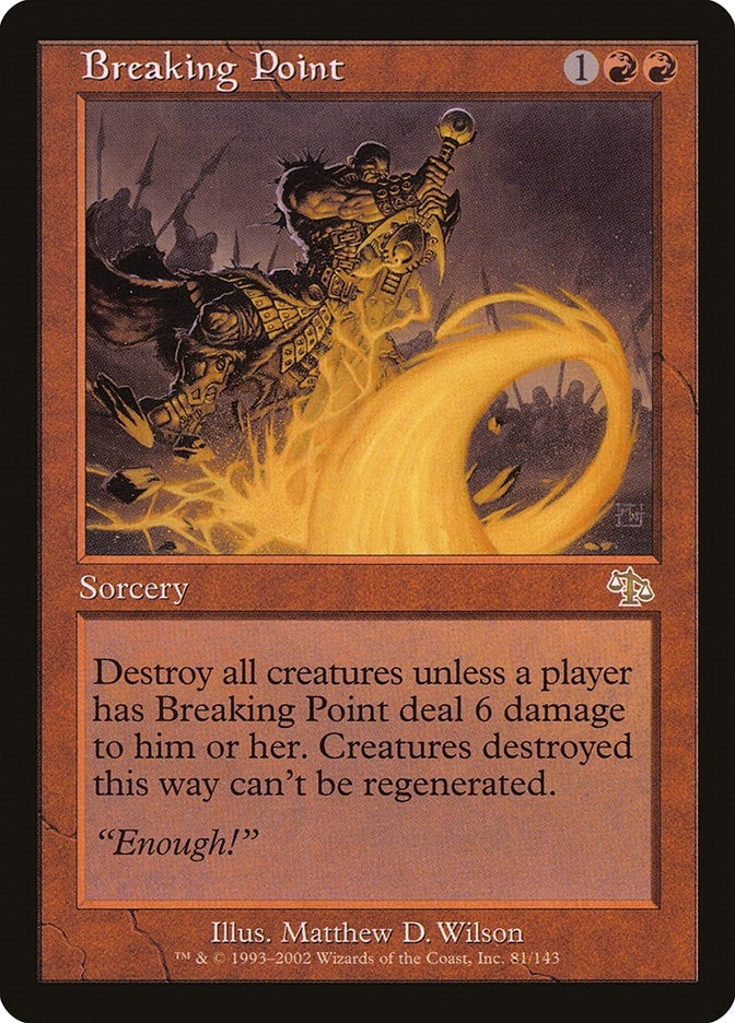 Breaking Point (81) [JUD]
