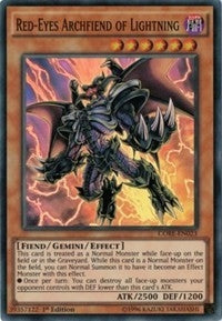 Red Eyes Archfiend of Lightning (CORE-EN023) [CORE]