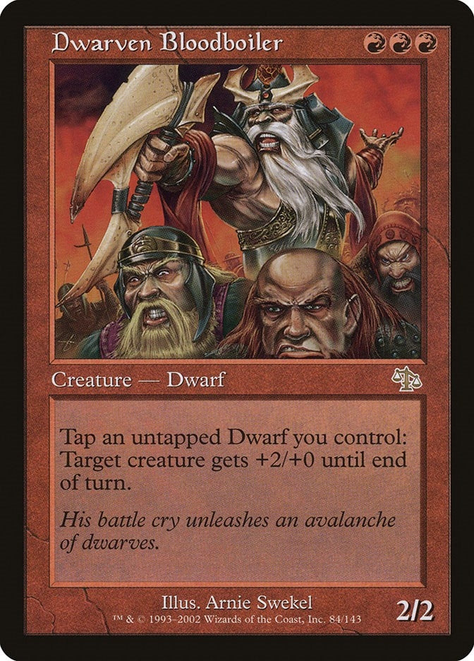 Dwarven Bloodboiler (84) [JUD]