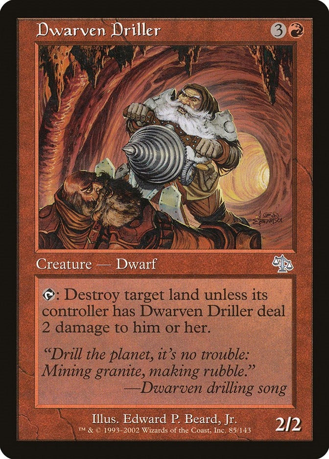 Dwarven Driller (85) [JUD]