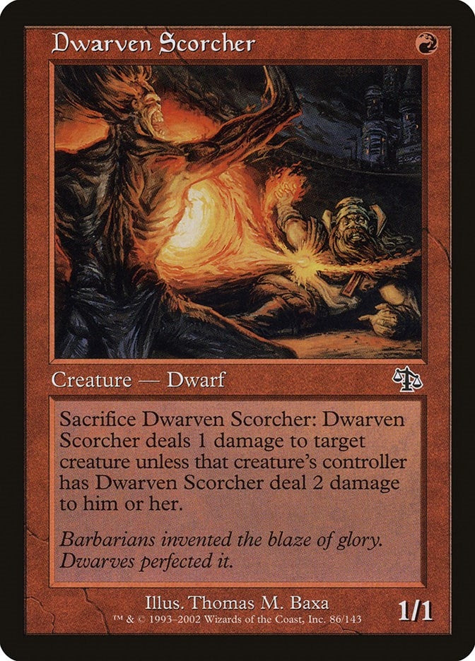 Dwarven Scorcher (86) [JUD]