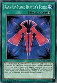Rank Up Magic Raptors Force (CORE-EN057) [CORE]