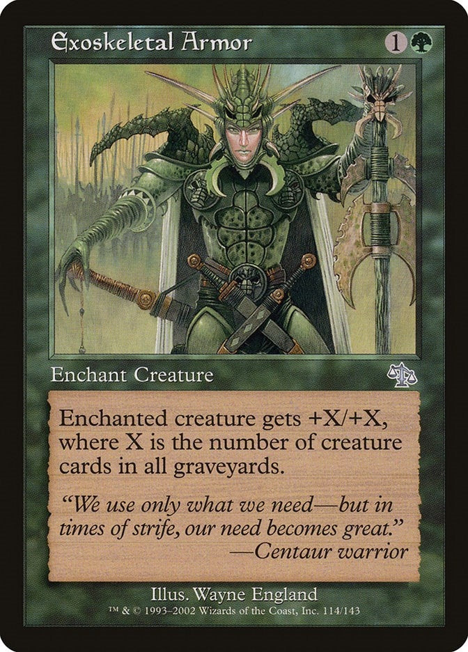 Exoskeletal Armor (114) [JUD]
