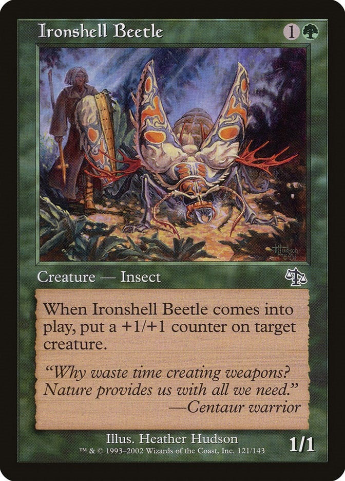 Ironshell Beetle (121) [JUD]