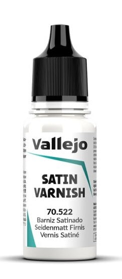 Auxiliary Products: Permanent Satin Varnish (18 ml)