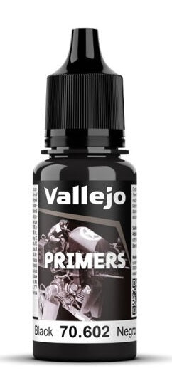 Auxiliary Products: Black Primer (18 ml)