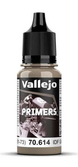Auxiliary Products: IDF Israeli Sand Grey 61-73 Primer (18 ml)