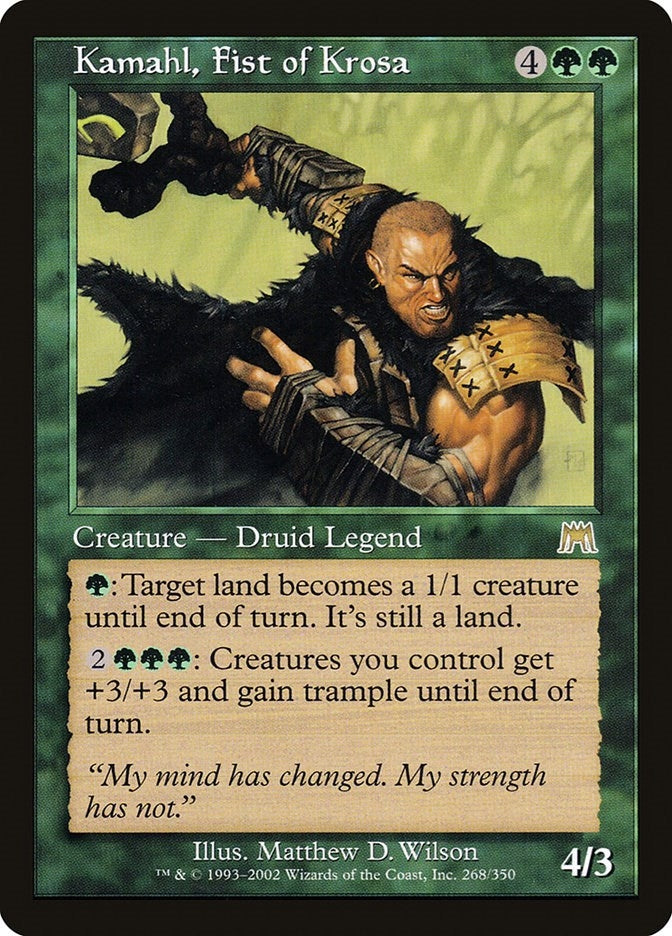 Kamahl Fist of Krosa (268) [ONS]