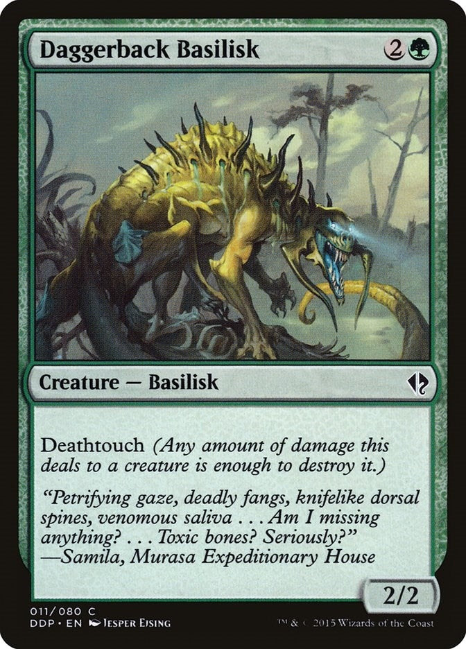 Daggerback Basilisk (11) [DDP]