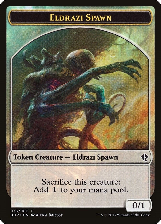 Eldrazi Spawn Token 076 (76) [DDP]