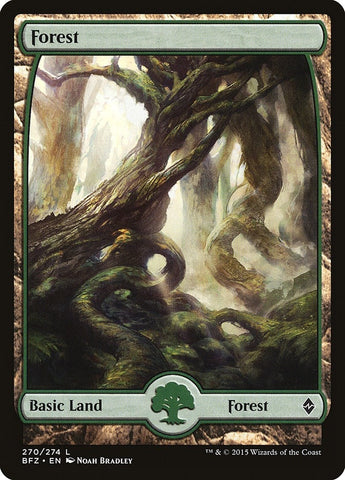 Forest 270 Full Art (270) [BFZ]