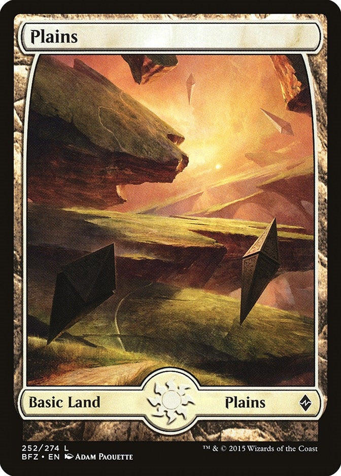 Plains 252 Full Art (252) [BFZ]