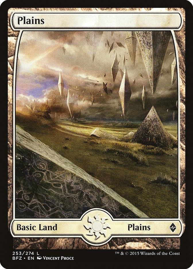 Plains 253 Full Art (253) [BFZ]