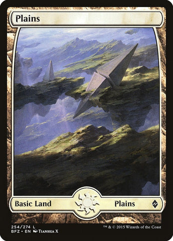 Plains 254 Full Art (254) [BFZ]
