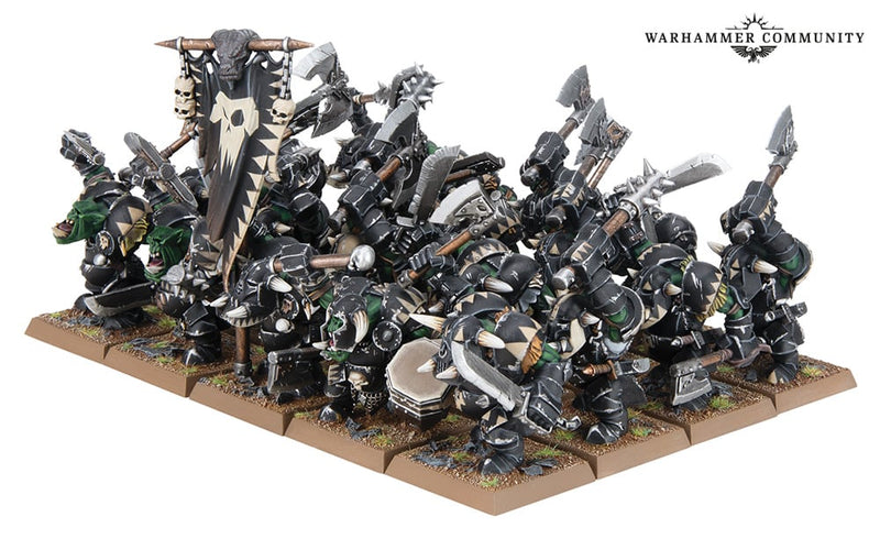 Warhammer Old World: Orc & Goblins - Black Orc Mob