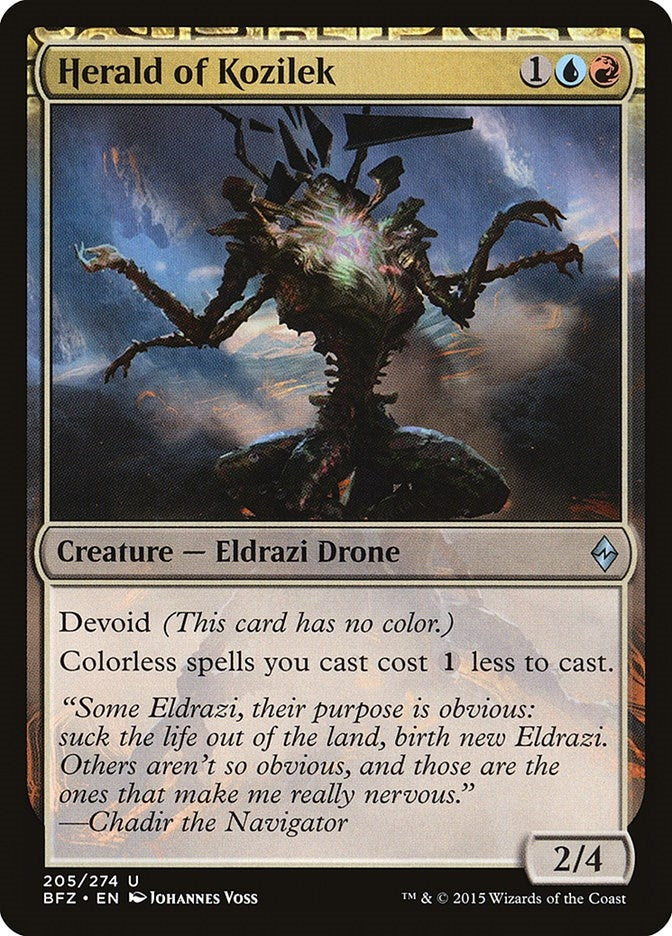 Herald of Kozilek (205) [BFZ]