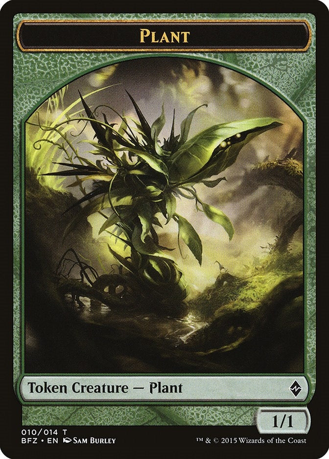 Plant Token (10) [BFZ]