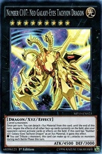 Number C107 Neo Galaxy Eyes Tachyon Dragon (MP15-EN023) [MP15]