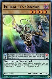 Foucaults Cannon (MP15-EN059) [MP15]