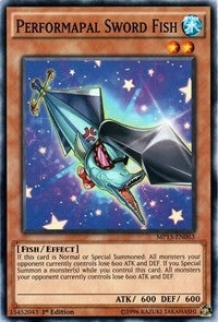 Performapal Sword Fish (MP15-EN063) [MP15]