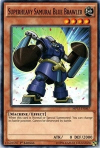 Superheavy Samurai Blue Brawler (MP15-EN067) [MP15]