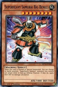 Superheavy Samurai Big Benkei (MP15-EN069) [MP15]