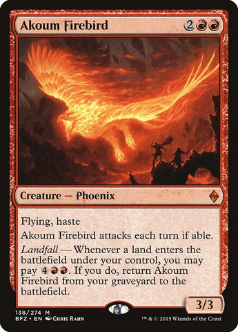 Akoum Firebird (138) [BFZ]