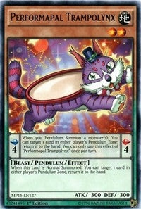 Performapal Trampolynx (MP15-EN127) [MP15]