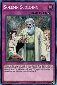 Solemn Scolding (MP15-EN186) [MP15]