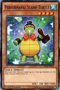 Performapal Stamp Turtle (MP15-EN195) [MP15]