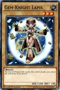Gem Knight Lapis (MP15-EN202) [MP15]