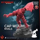 CAP WOLF RIVALS - Marvel MCP-Compatible 40mm Resin Miniature