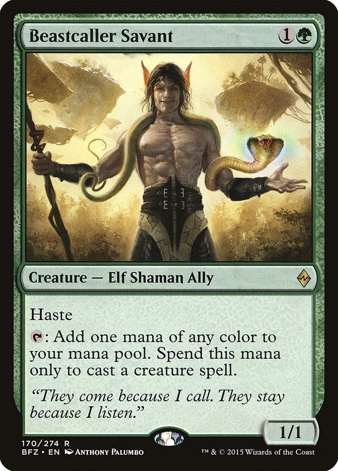 Beastcaller Savant (170) [BFZ]