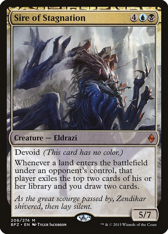 Sire of Stagnation (206) [BFZ]