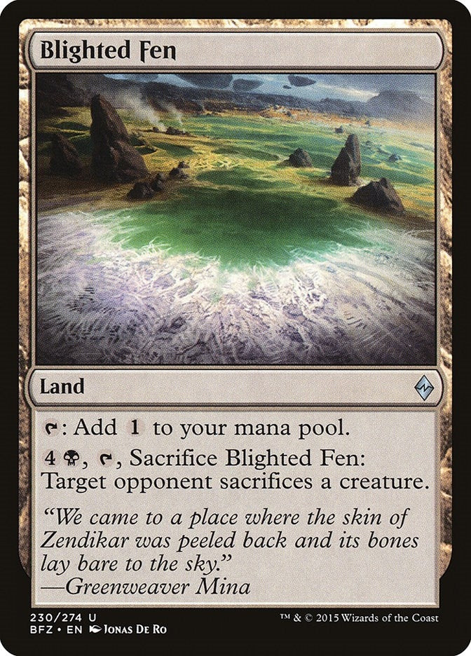 Blighted Fen (230) [BFZ]