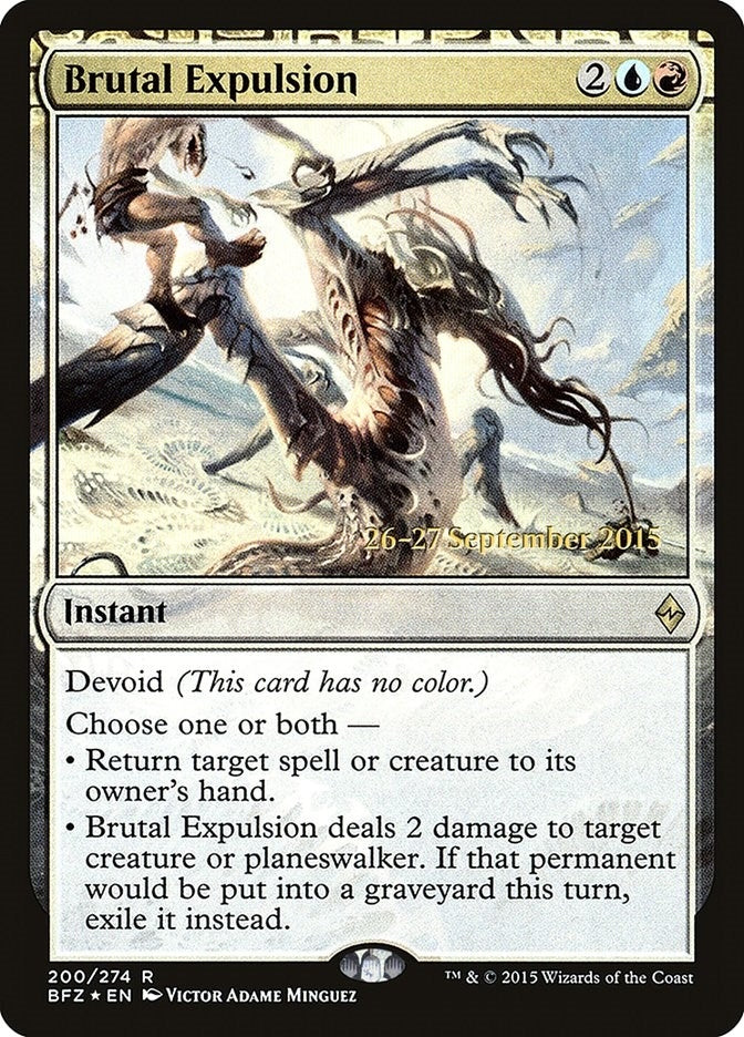 Brutal Expulsion (200) [PRE]