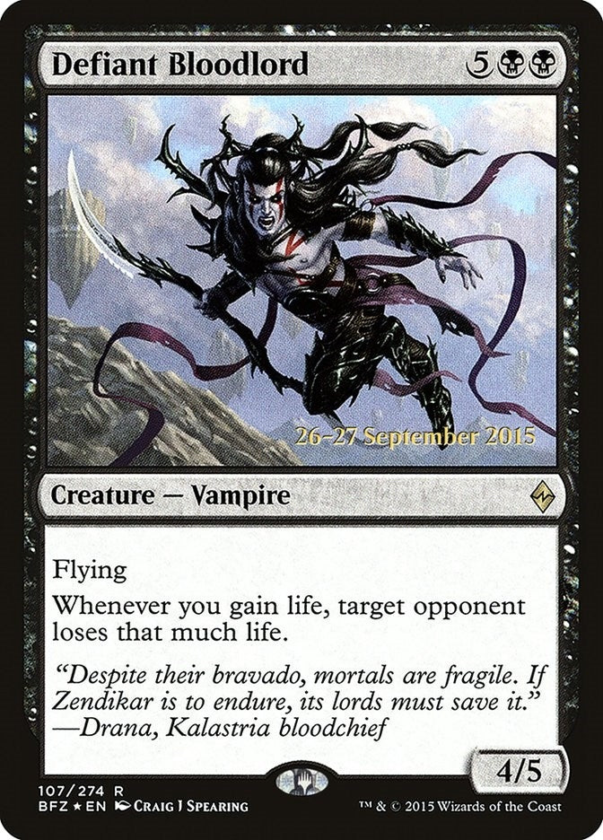 Defiant Bloodlord (107) [PRE]