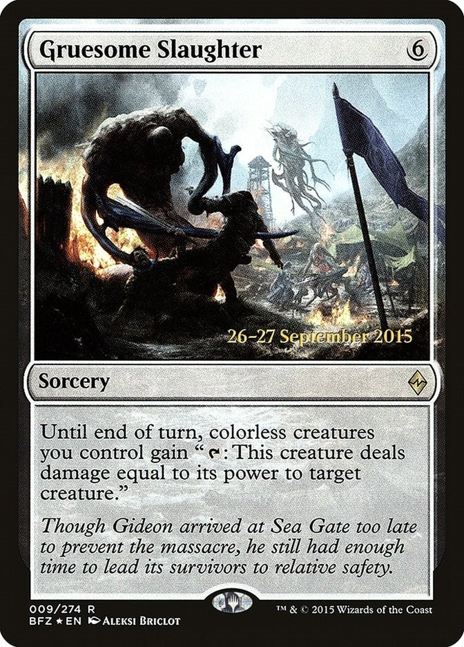 Gruesome Slaughter (9) [PRE]