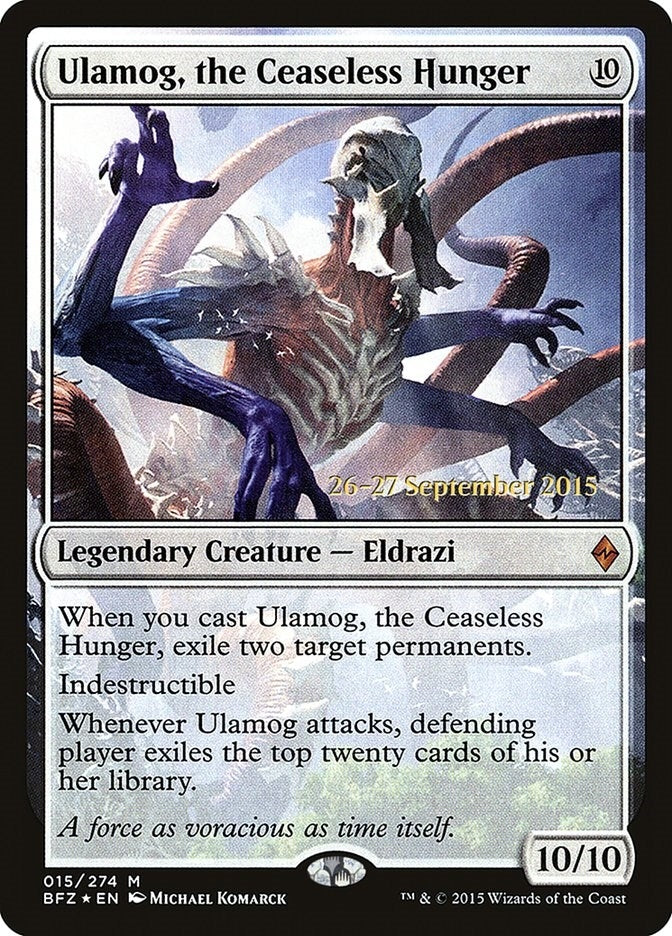 Ulamog the Ceaseless Hunger (15) [PRE]