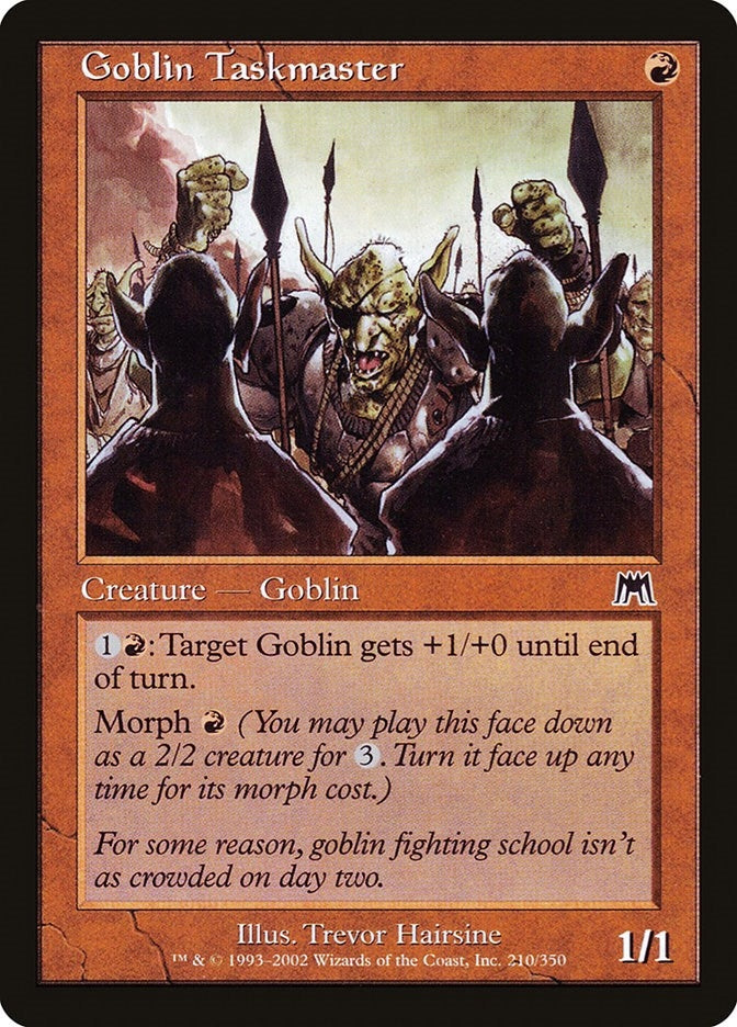Goblin Taskmaster (210) [ONS]